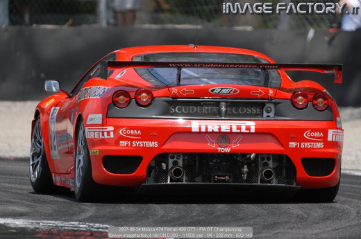 2007-06-24 Monza 474 Ferrari 430 GT2 - FIA GT Championship